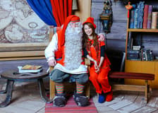 From Rovaniemi: Meet Santa Claus, Reindeer Sleigh Ride & Huskies