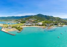 From Airlie Beach: Whitsunday Islands & Heart Reef 60-Minute Scenic Flight