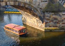 Prague Vltava River and Canal Sightseeing Cruise with Drink & Snack