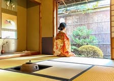 Kyoto: Kimono Rental & Tea Ceremony Experience in a Machiya House near Kyoto Imperial Palace