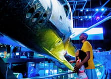 Combo: Kennedy Space Center + Wheel at ICON Park Tickets with Round Trip Transportation