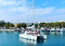 Rhodes: Wind All-Inclusive Sunset Cruise on a Sailing Catamaran