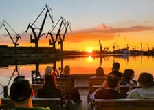 From Gdańsk: Sunset Cruise on a Historical Boat