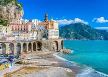 From Naples/Pompeii: Positano, Amalfi & Ravello Guided Tour