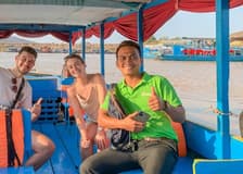 Tonle Sap Floating Village: Sunset Vespa Tour