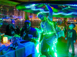 From Dubai Creek: Dhow Cruise with Dinner & Live Entertainment — gallery 1