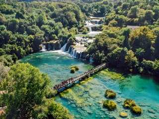From Split: Full-Day Guided Trip to Krka National Park with Boat Ride & Wine Tasting — gallery 1