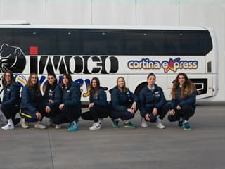 Bus from Venice Mestre Central Train Station ATVO to Cortina — gallery 1