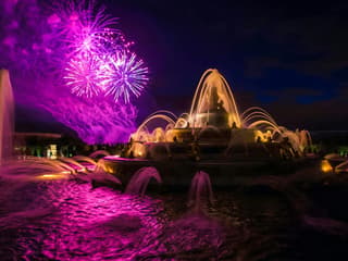 Versailles Night Fountains Show from Paris