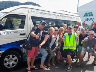 Tur ghidat de jumătate de zi în grup mic către principalele atracții din Wellington, Hotel Pickup, Wellington
