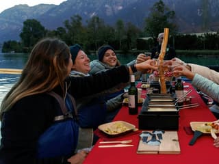 Interlaken: Guided Raclette Rafting