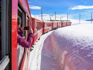 Bernina Red Train Ticket — gallery 1