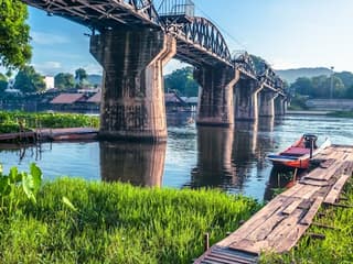 From Bangkok: Erawan National Park Tour - Erawan Waterfall & River Kwai Bridge — gallery 1