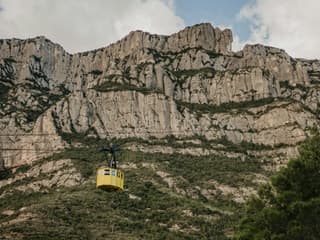 Montserrat Cable Car: Descent Trip — gallery 1
