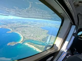 Tandem Skydive at Shellharbour Beach, BIGWAVE SKYDIVE, Sydney