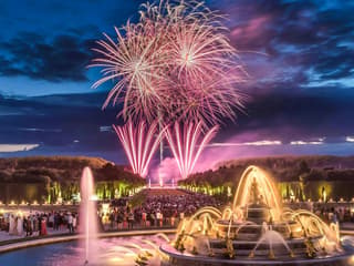 Versailles Night Fountains Show from Paris