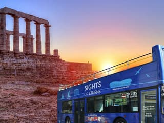 Sights of Athens Combo: Hop-on Hop-off Bus + Cape Sounion Sunset Tour — gallery 1