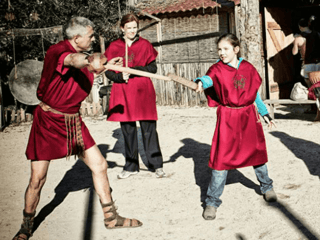Gladiator School Museum Rome: Entry Ticket + 2-Hr Gladiator Training — gallery 1