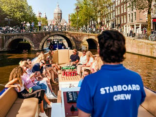 Amsterdam: 1-Hour Luxury Electric Open Boat Cruise with Onboard Bar — gallery 2