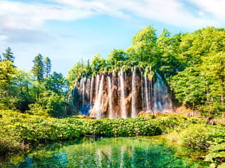 از تروجیر: تور کامل روزانه به پارک ملی دریاچه‌های پلیتویکه با راهنما, Trogir