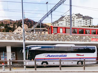 From Milan: St. Moritz-Tirano Day Trip with Lake Como Cruise & Bernina Red Train — gallery 3