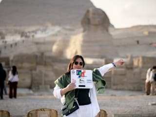 Piramidi di Giza e Sfinge: Tour Guidato + Trasferimenti + Pranzo + Giro in Cammello, Giza