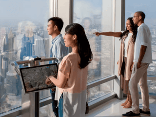 Burj Khalifa: Floors 124 & 125 — gallery 1