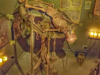 Eintrittskarte für das Mittelalterliche Foltermuseum, Medieval Torture Museum, Chicago