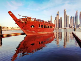 From Dubai Marina/Creek: 1-Hour Sightseeing Dhow Cruise with Unlimited Soft Drinks — gallery 3