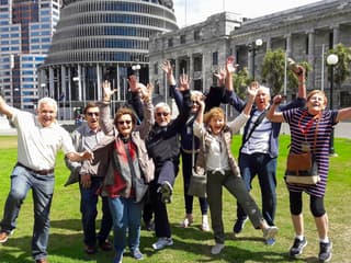 Tur ghidat de jumătate de zi în grup mic către principalele atracții din Wellington, Hotel Pickup, Wellington