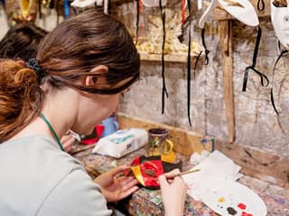 Mask Decoration Workshop in St. Mark's Square — gallery 1