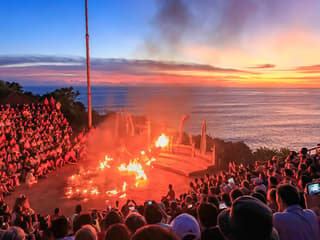 Din Bali: Tur la Apus la Templul Uluwatu cu Spectacol de Dans Kecak & Foc, Bali