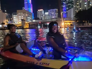 Miami: City Lights SUP or Kayak Night Tour
