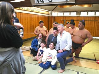 Premium Professional Sumo Morning Practice Experience in Asakusa