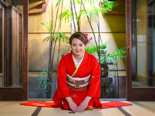 Kyoto: Kimono Rental & Tea Ceremony Experience in a Machiya House near Kyoto Imperial Palace — gallery 1