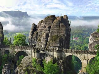 From Prague: Bastei Bridge & Tisa Walls Labyrinth Day Trip — gallery 1