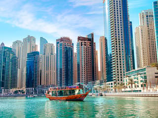From Dubai Marina/Creek: 1-Hour Sightseeing Dhow Cruise with Unlimited Soft Drinks — gallery 2