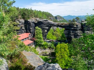 From Prague: Bastei Bridge & Tisa Walls Labyrinth Day Trip — gallery 2