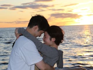 Oahu: Guided Dolphin Watching Sunset Cruise + Snorkeling + Buffet — gallery 3