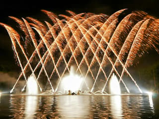 Versailles Night Fountains Show from Paris