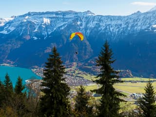 Interlaken Tandem Paragliding Flight, Interlaken
