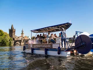 Prague Cycle Boat Tour with Unlimited Beer — gallery 1
