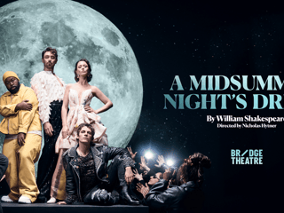 Production photograph from A Midsummer Night's Dream