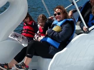 Long Beach: Swan Boat Rental at Rainbow Lagoon — gallery 2