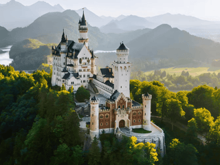 Schloss Neuschwanstein: Eintrittskarte, Neuschwanstein Castle, Schwangau