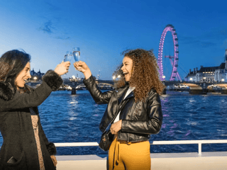 Thames River Evening Cruise with Sunset Views, Sparking Wine & Canapés — gallery 2