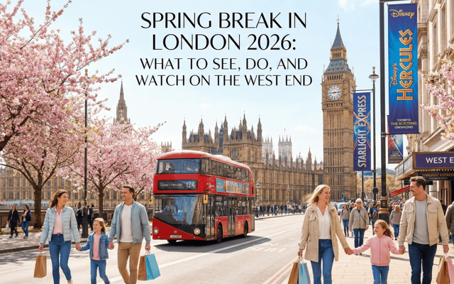 Plan your spring break London trip. West End shows, sightseeing, and practical tips for the school holidays.