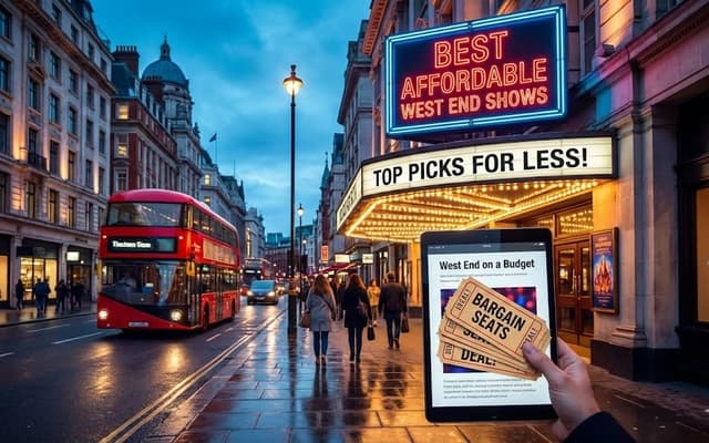 Book the most affordable tickets in the West End through tickadoo