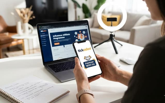 Join the tickadoo influencer affiliate programme today!