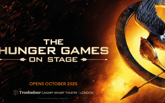 The Hunger Games on stage at the custom built Troubadour Canary Wharf in London